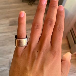 Fashion square ring. Size 6 So comfy. Well loved.